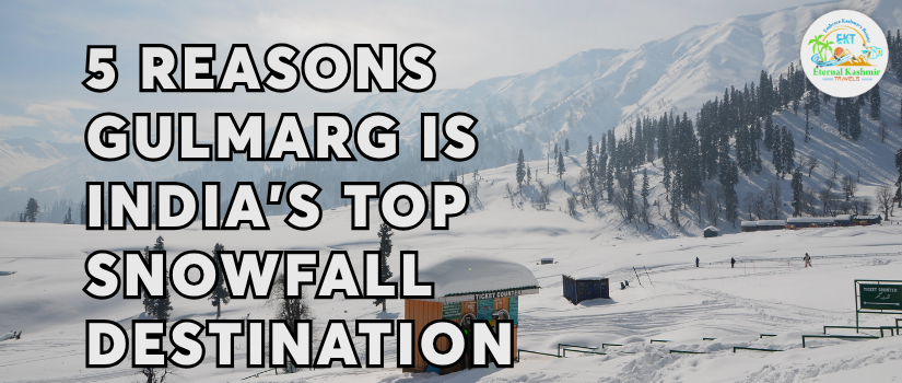 5 Reasons Gulmarg Is India's Top Snowfall Destination